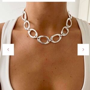 Scandivv Sally Chunky Waterproof Silver Necklace